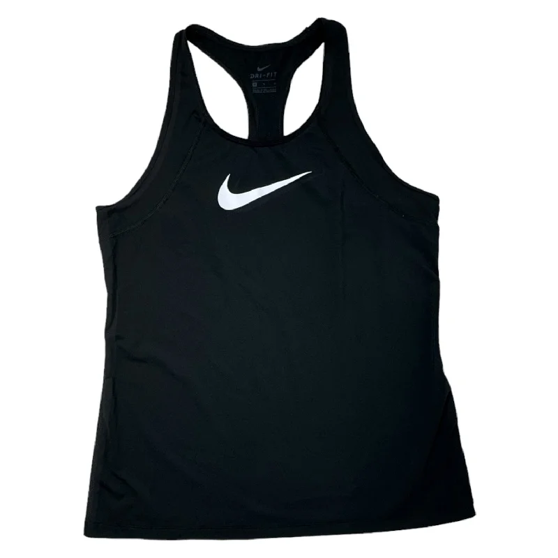 Black Athletic Tank Top Nike Apparel, Size M