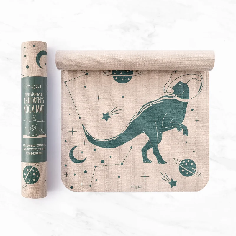 Dino Single Print Yoga Mat