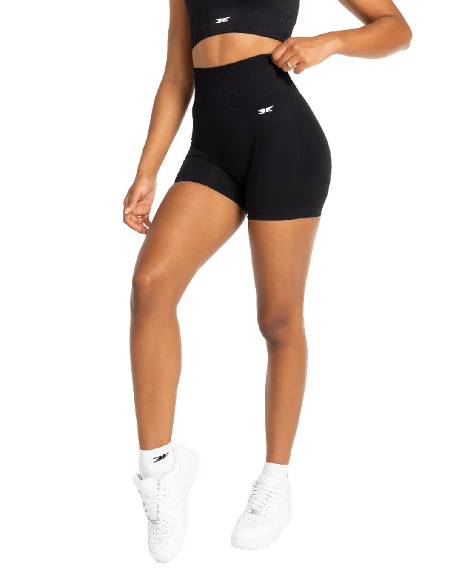 Elite Seamless V2 Shorts - Black