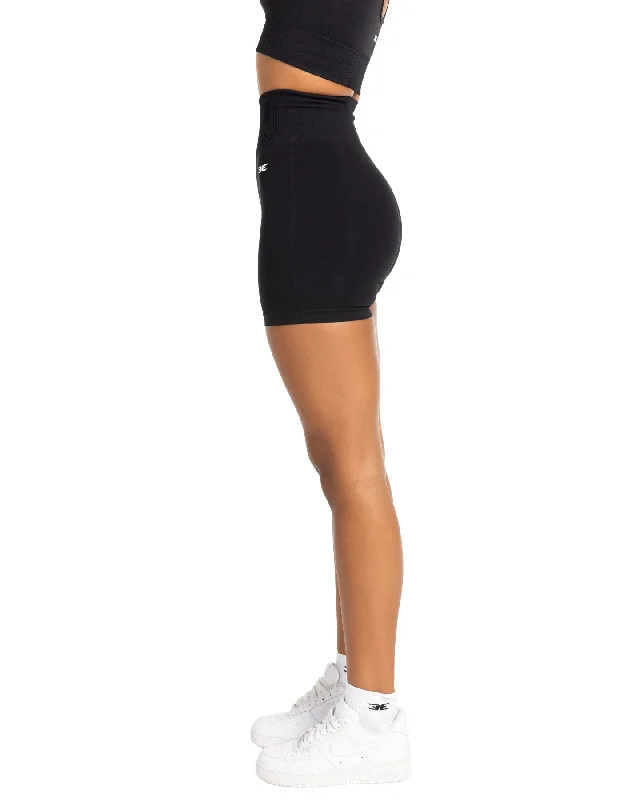 Elite Seamless V2 Shorts - Black