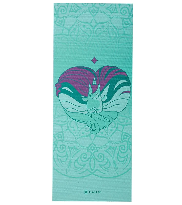 Gaiam Kids Yoga Mat Unicorn Power