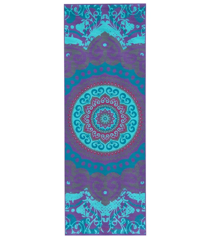 Gaiam Moroccan Garden Printed Yoga Mat 68"" 4mm Moroccan Garden