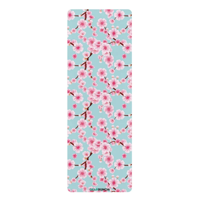 GearBunch Japanese Cherry Blossom Yoga Mat