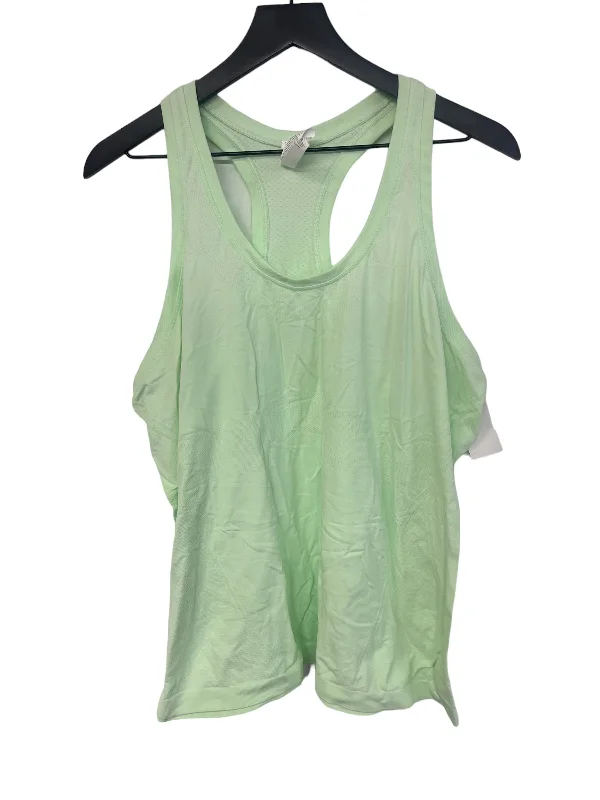 Green Athletic Tank Top Athleta, Size 2x