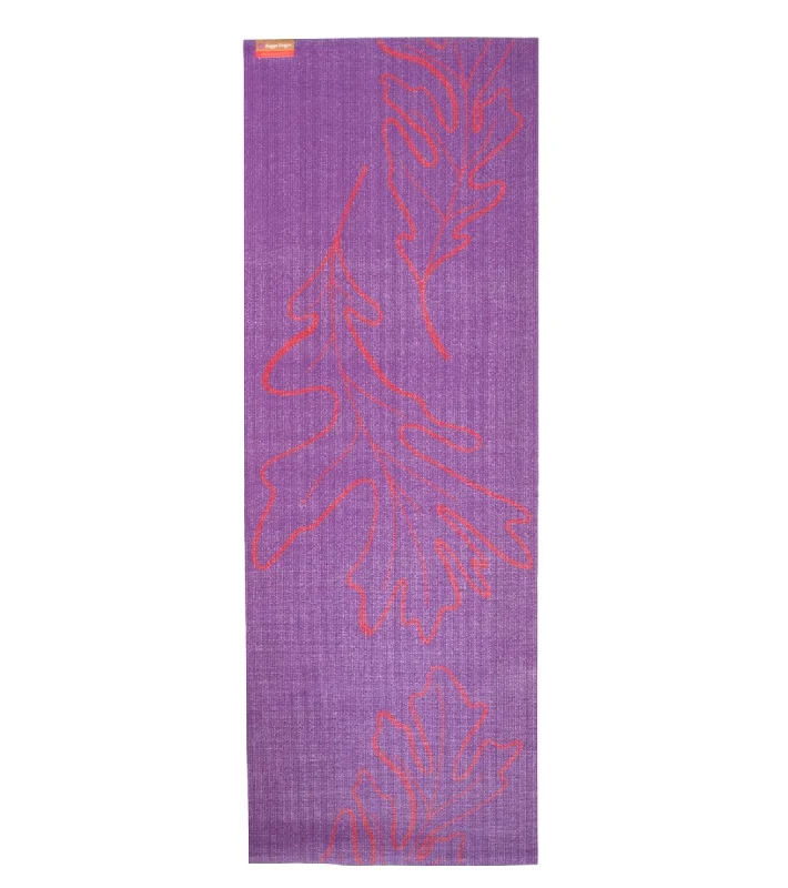 Hugger Mugger Gallery Collection Yoga Mat 68"" 3mm Fall Oak