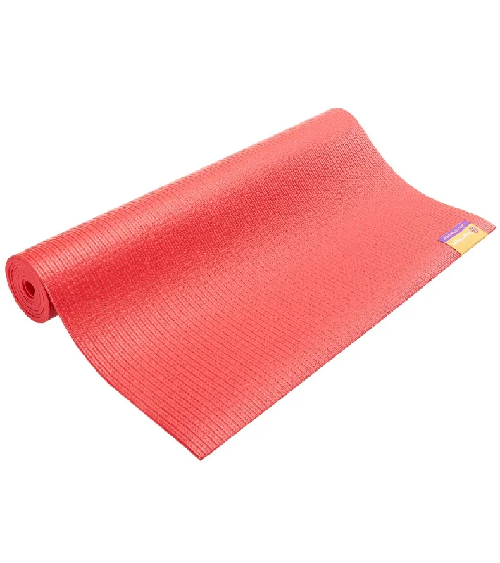 Hugger Mugger Tapas Original Long Yoga Mat 74"" 3mm Cherry