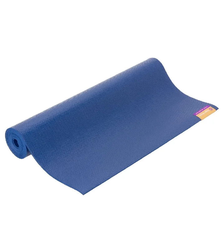 Hugger Mugger Tapas Original Long Yoga Mat 74"" 3mm Lapis Blue