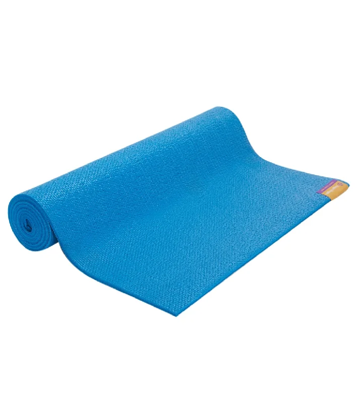 Hugger Mugger Tapas Ultra Yoga Mat 68"" 6mm Extra Thick Indigo