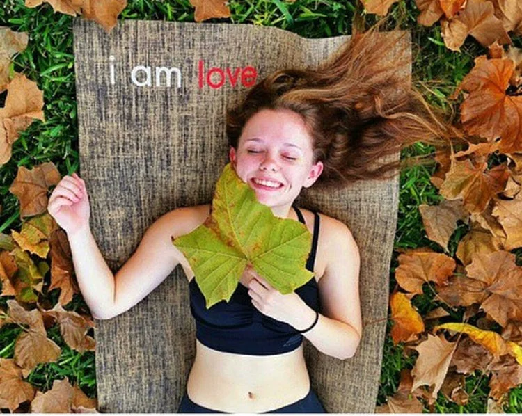 i am love yoga mat