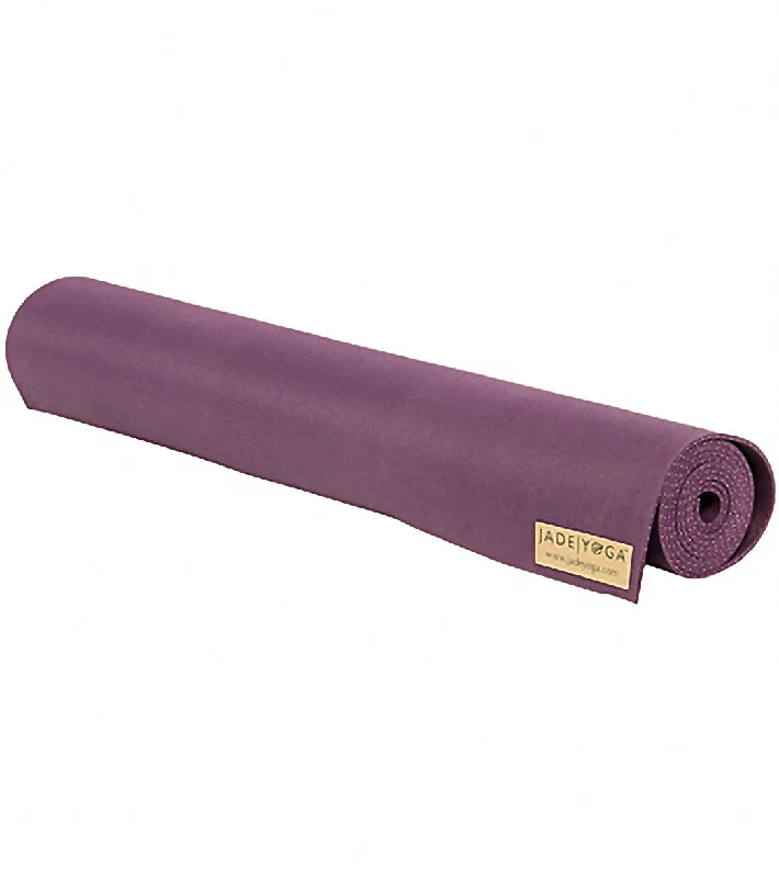 Jade Yoga Travel Natural Rubber Yoga Mat 68"" 3.5mm