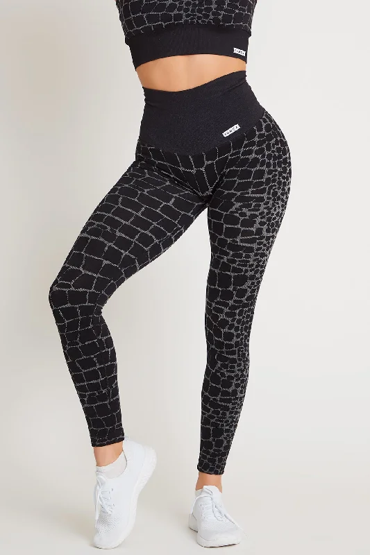 Leggings All-Up Cocco Nero