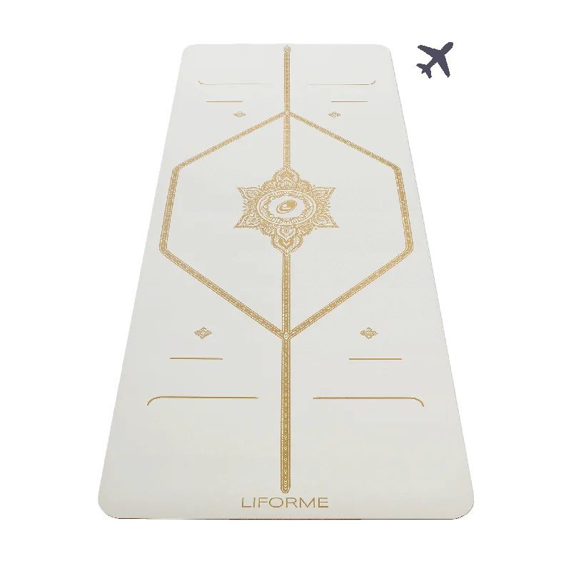 Liforme White Magic Travel Yoga Mat