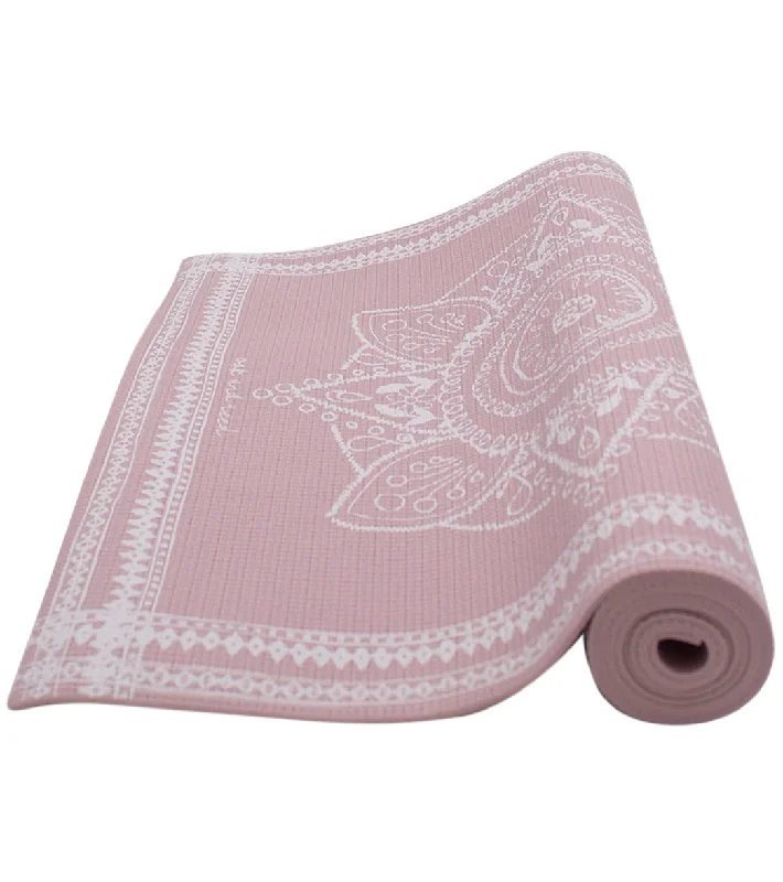 Oak and Reed 4mm Yoga Mat, Medallion Tapestry Mauve