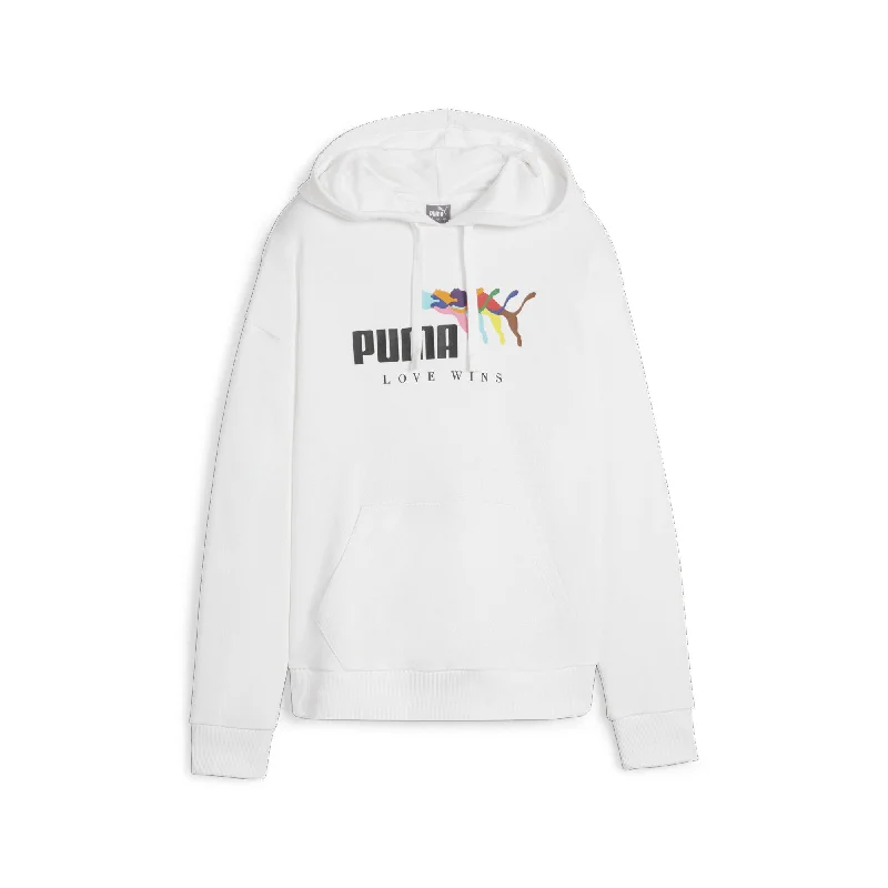 PUMA Women's ESS+ LOVE WINS Hoodie&nbsp;