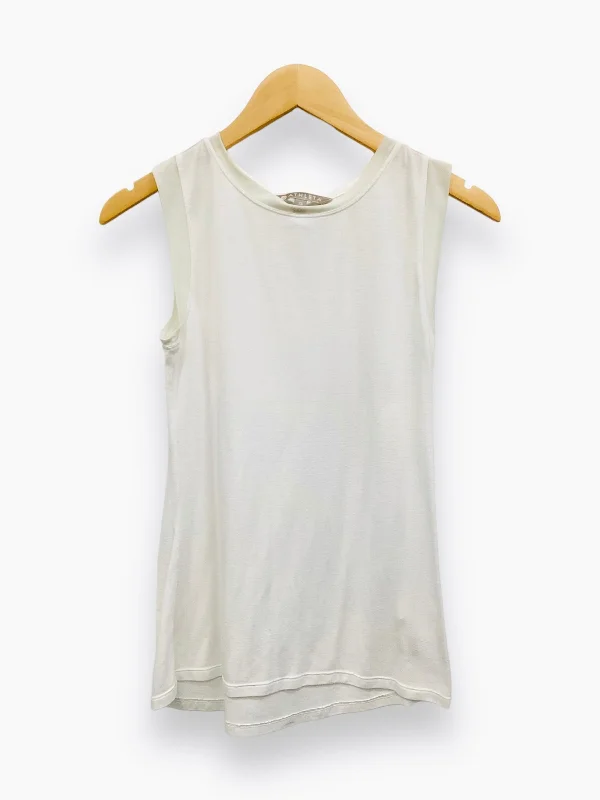 White Athletic Tank Top Athleta, Size S