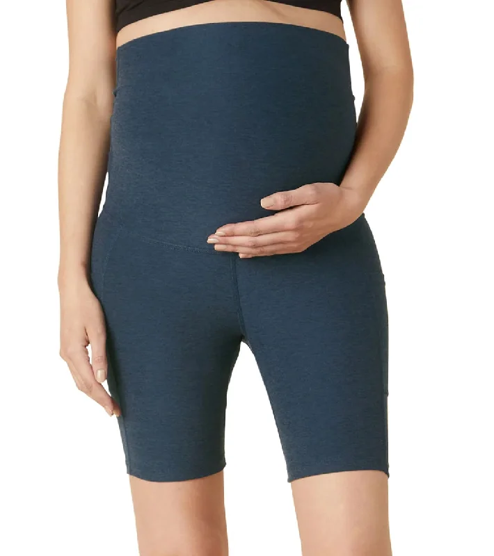 Beyond Yoga Spacedye Pockets Forever Maternity Biker Shorts