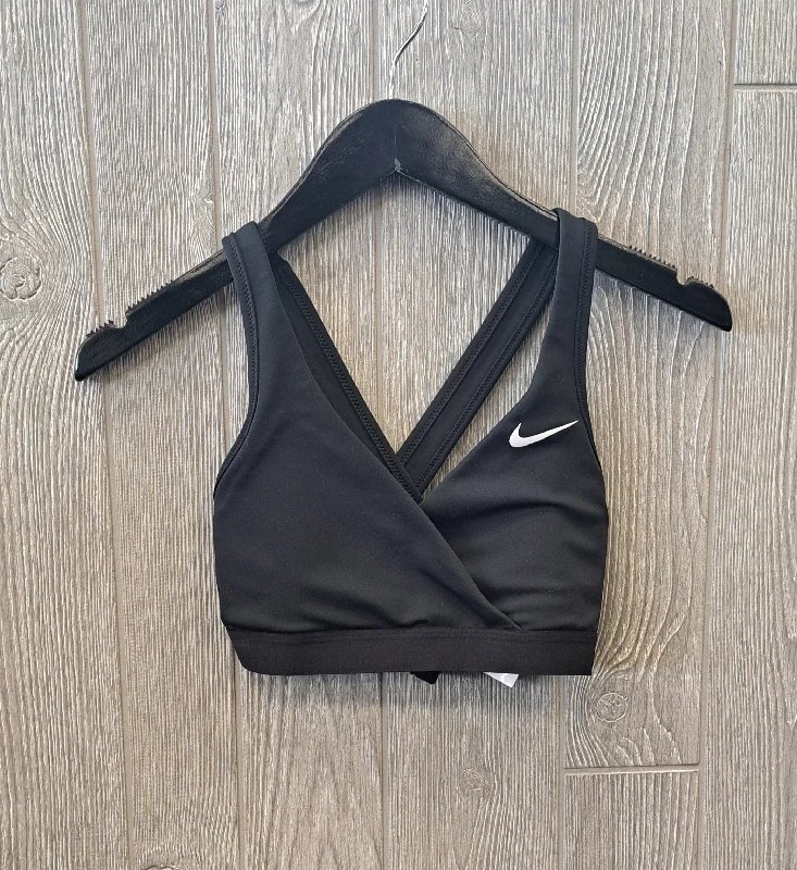 Black Athletic Bra Nike Apparel, Size S