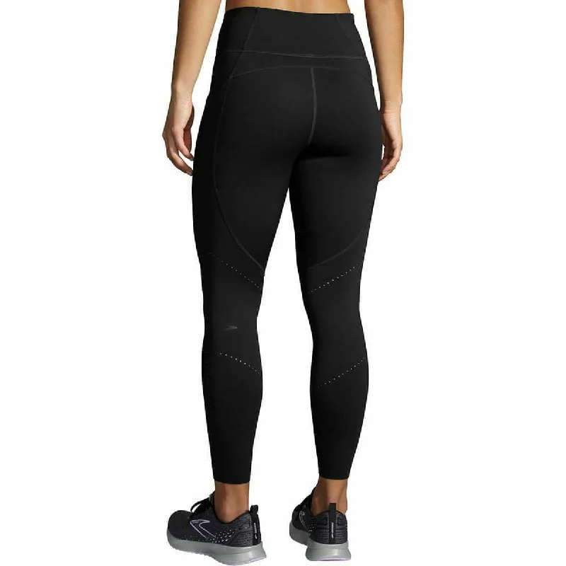 Brooks Method Womens 7/8 Running Tights - Black