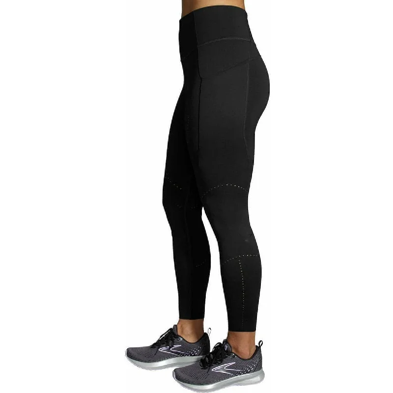 Brooks Method Womens 7/8 Running Tights - Black