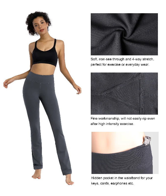 29"" 31"" 33"" 35"" Straight Leg Leggings shadowcharcoal