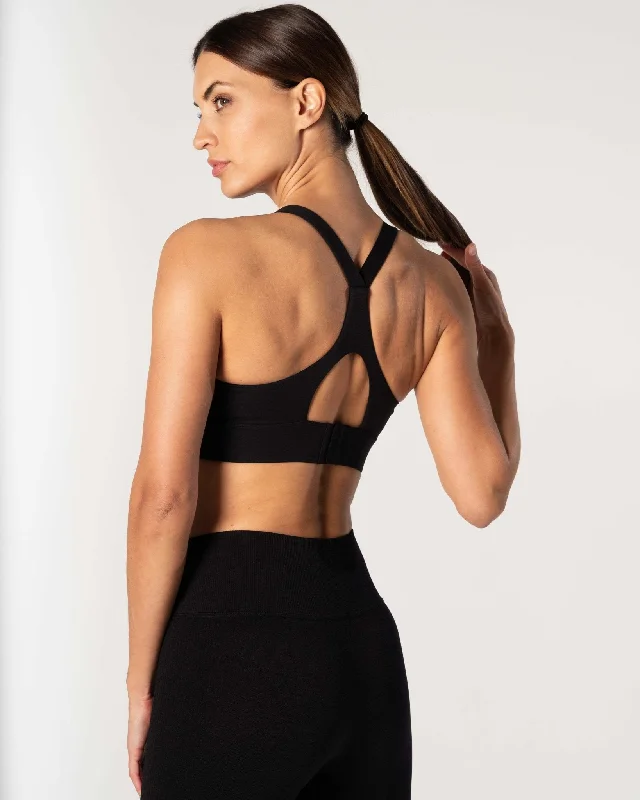 Core Sports Bra - Black 