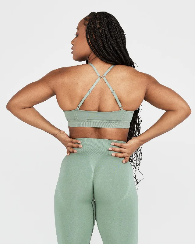 Effortless Micro Bralette | Sage