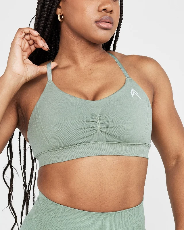 Effortless Micro Bralette | Sage