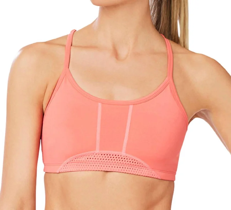 Exceed Low Impact Sports Bra In Rose Of Sharon