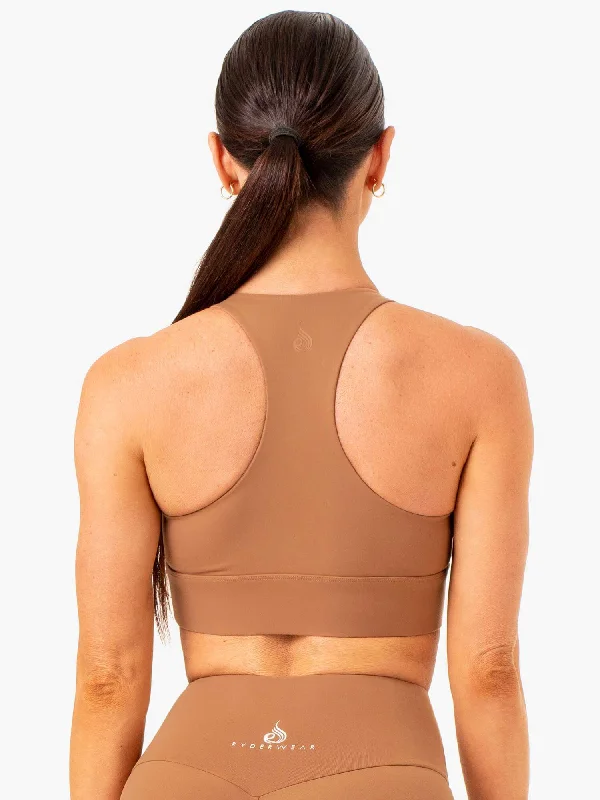 Focus Contour Sports Bra - Mocha