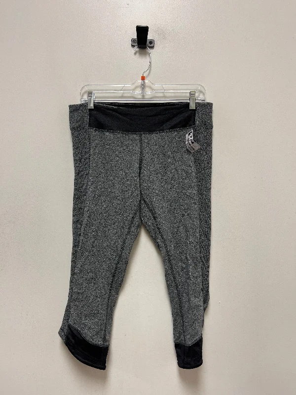 Grey Athletic Capris Lululemon, Size 10