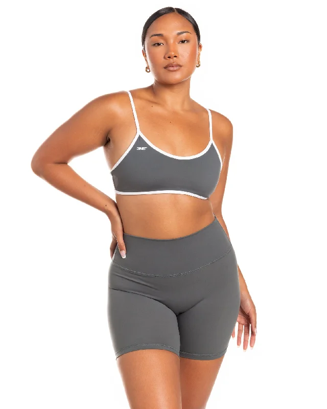 Micro Contrast Bra - Cloud Grey