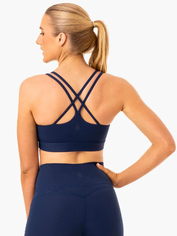 NKD Align Sports Bra - Navy