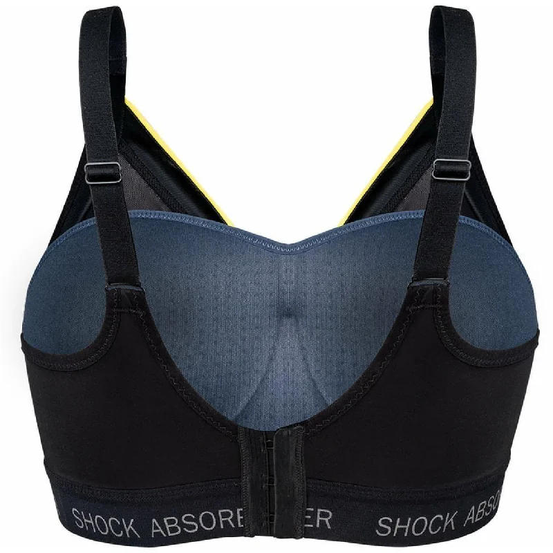 Shock Absorber Active Shaped Support Womens Sports Bra - Grey