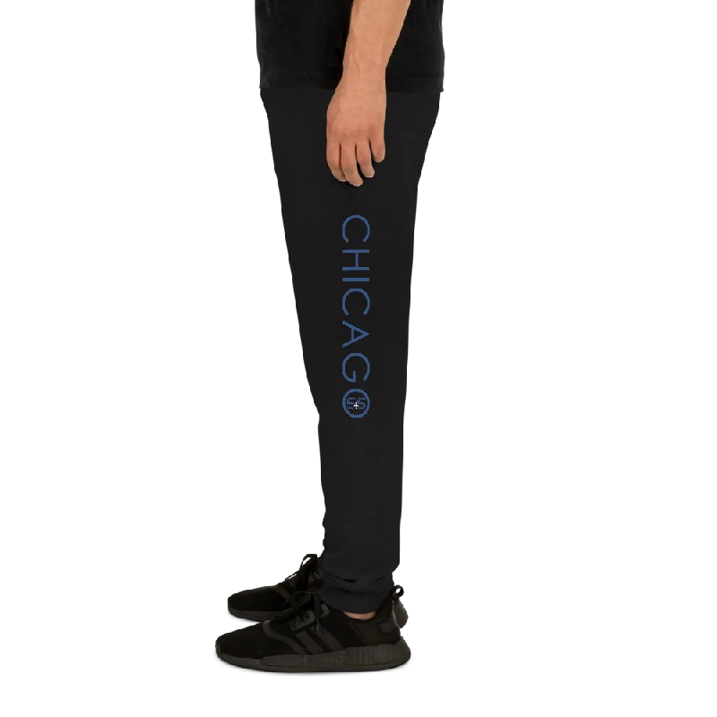 Unisex Joggers (Chicago S&S Vertical Royal Blue)