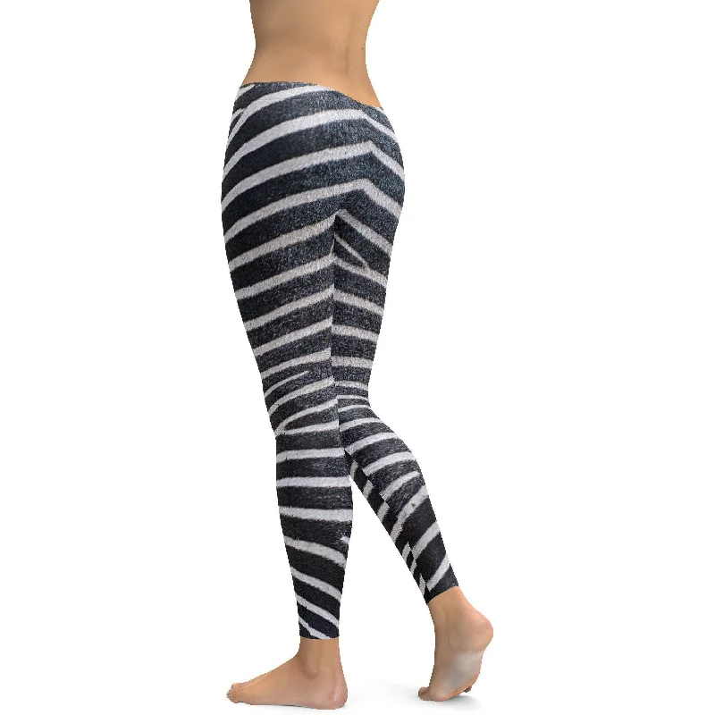 Zebra Skin Leggings