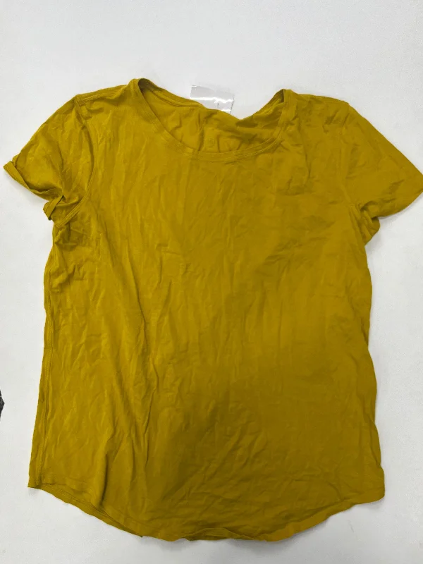 Athletic Top Short Sleeve By Lululemon  Size: S