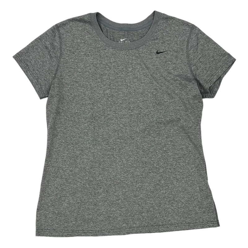 Athletic Top Short Sleeve By Nike Apparel  Size: L