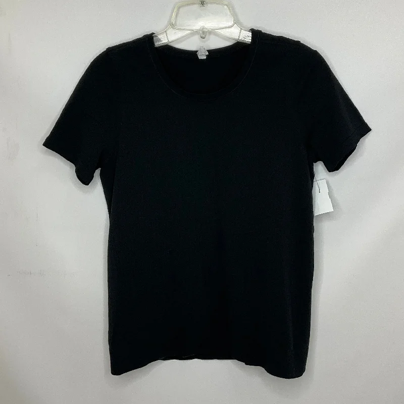 Black Athletic Top Short Sleeve Athleta, Size S