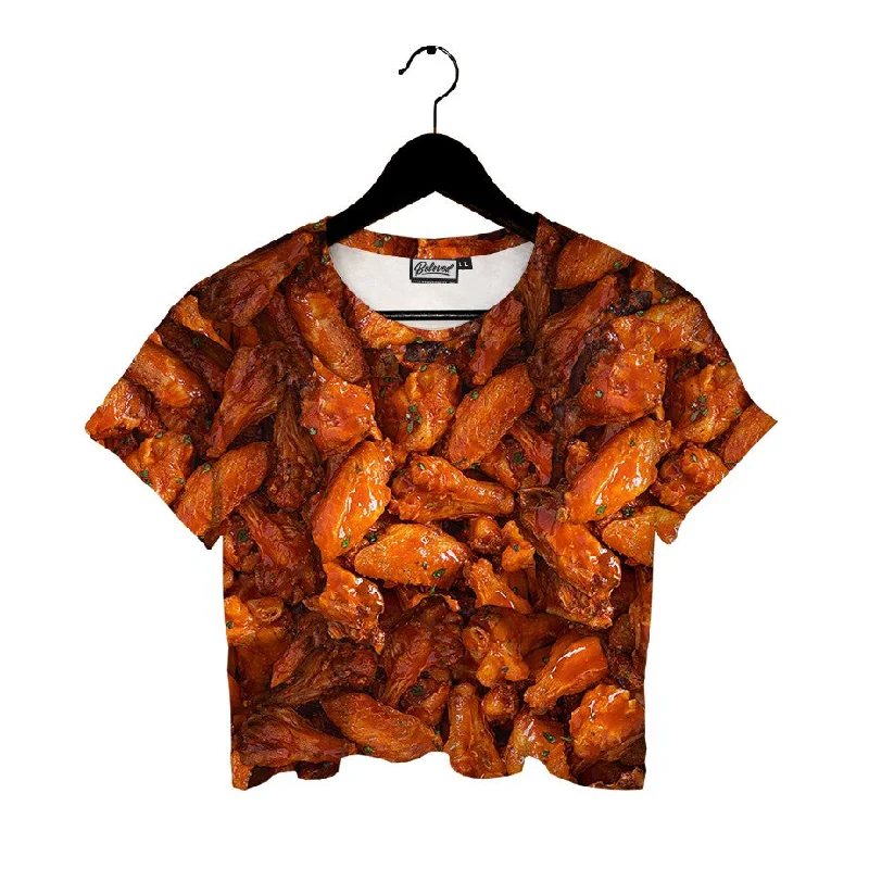 Chicken Wings Crop Tee