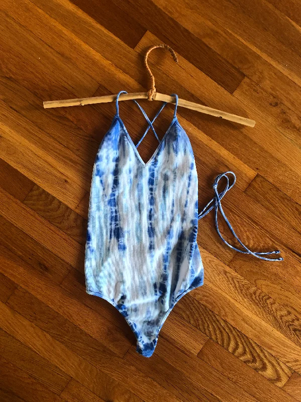 Indigo Bamboo Tie Dye