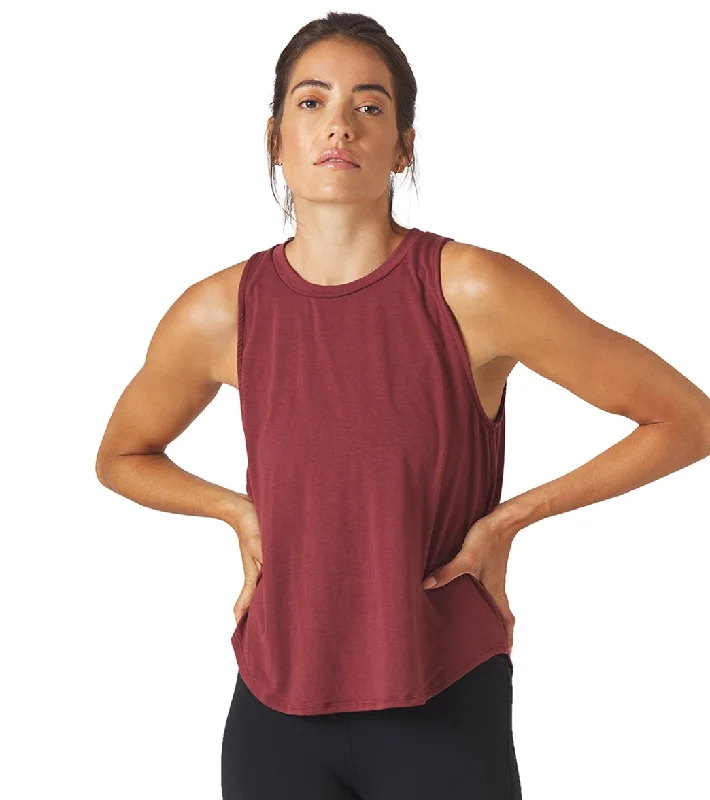 Glyder Electric Yoga Tank Merlot