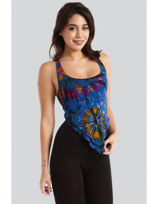 Kathmandu Tie Dye Criss Cross Tank TH1219