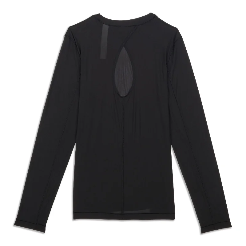 Keyhole Long-Sleeve Shirt - Resale