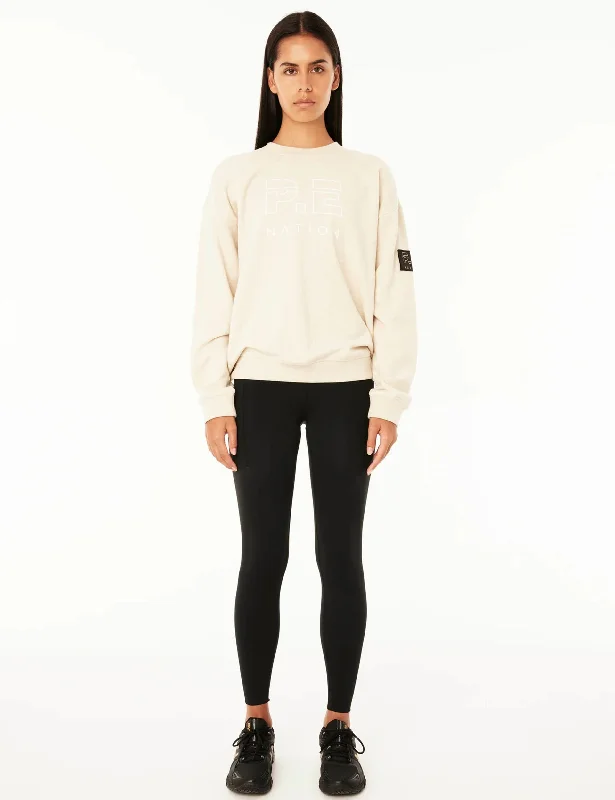 Heads Up Sweat - Oatmeal Marle Nude