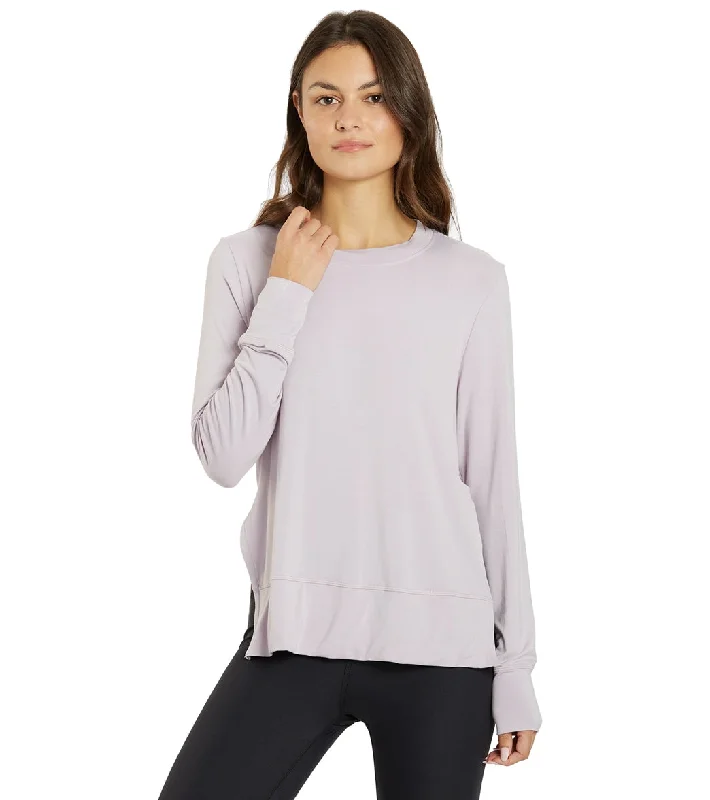 Thrive Societe Daily Side Slit Pullover