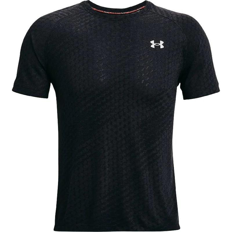 Under Armour Streaker Runclipse Short Sleeve Mens Running Top - Black