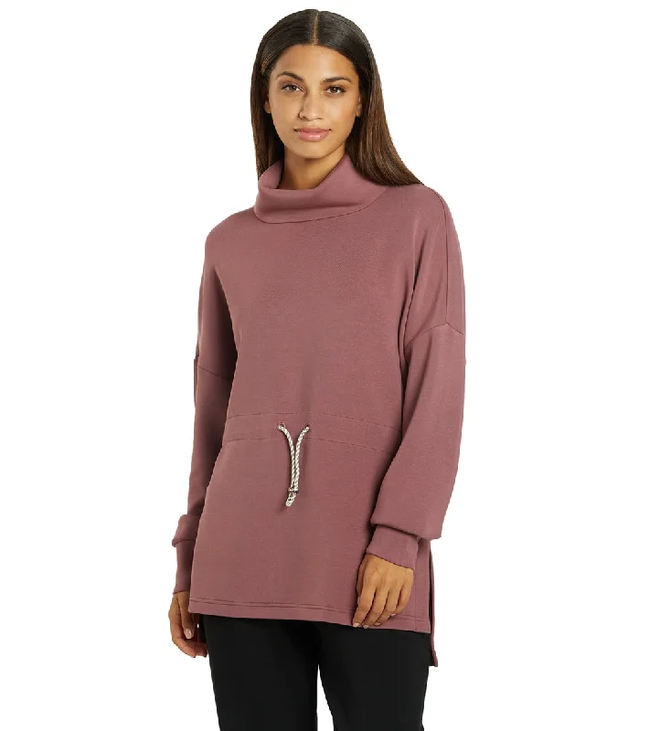 Varley Freya Sweat Rose Brown