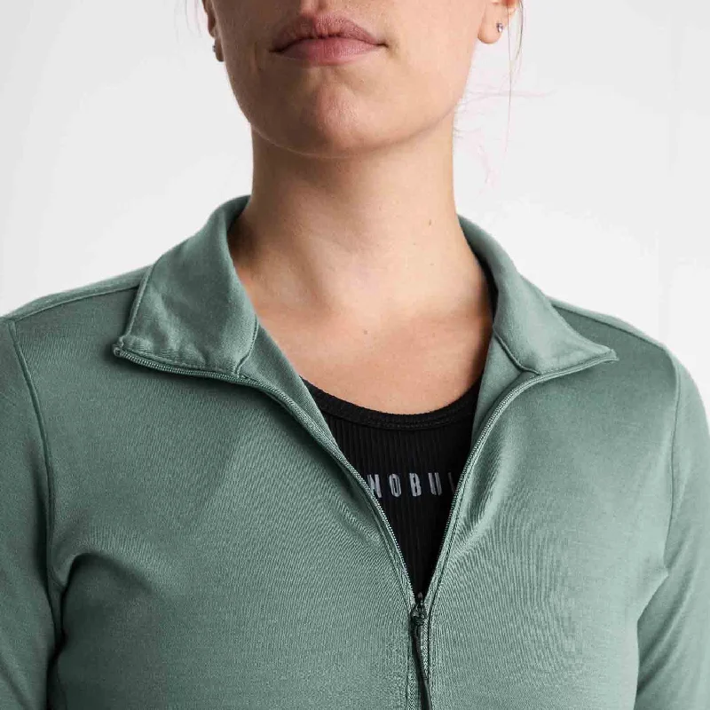 Women's Blended Merino Wool 1/4 Zip