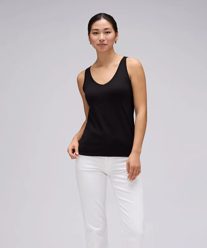 Women's Relaxed Merino V-Neck Tank