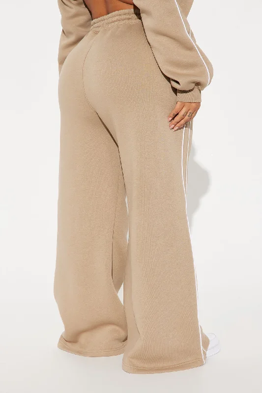 Almost The Weekend Lounge Pant - Taupe